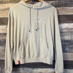 Nike OSU Tan Lightweight‎ Hoodie Sweatshirt M Buckeyes Ohio State University